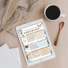 Christian Self Care Checklist - Digital Download